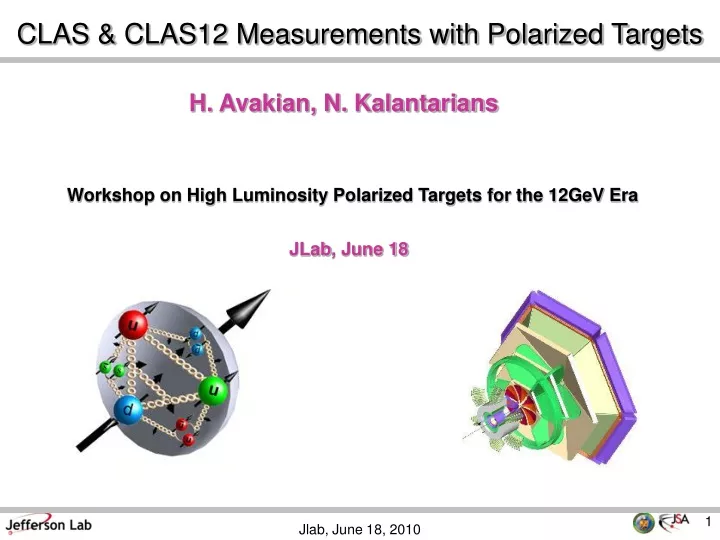 clas clas12 measurements with polarized targets