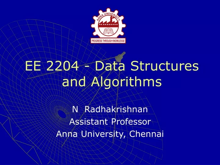 ee 2204 data structures and algorithms