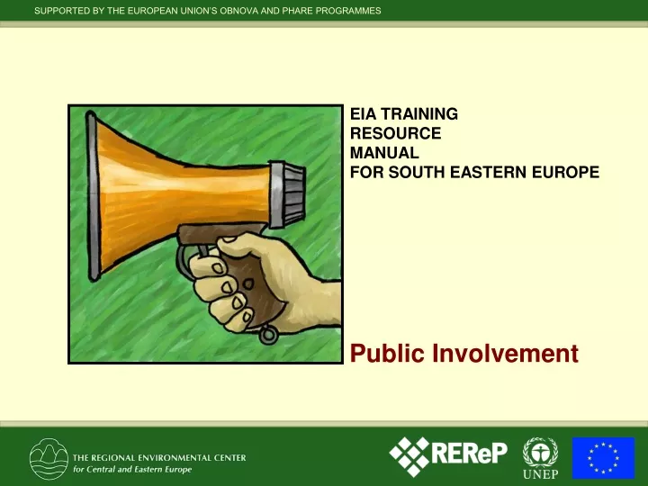 eia training resource manual for south eastern