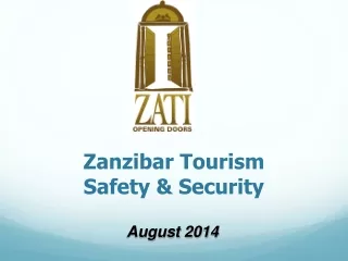 Zanzibar Tourism Safety &amp; Security