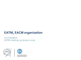 EATM, EACM organisation