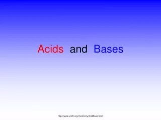 Acids   and   Bases