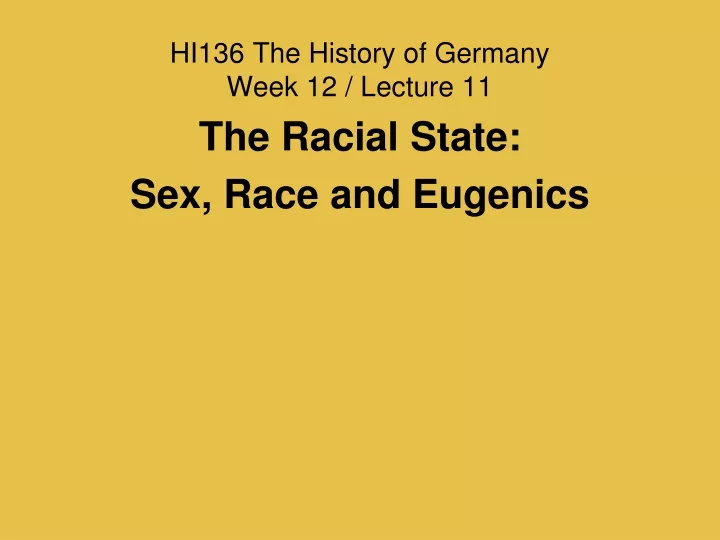 hi136 the history of germany week 12 lecture 11
