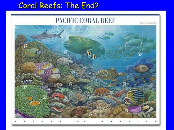 coral reefs the end