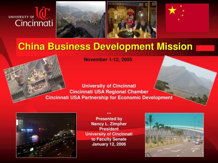 china business development mission