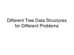 Optimizing Data Structures: Tree Solutions for Varied Problems - slide 1