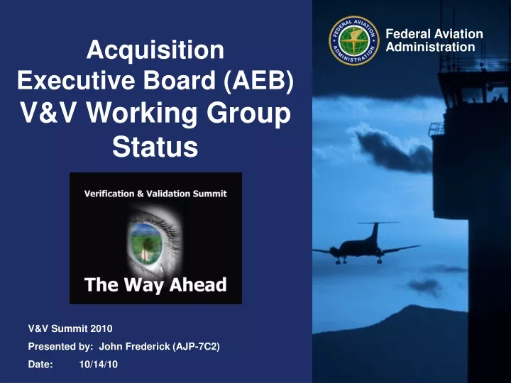 acquisition executive board aeb v v working group status
