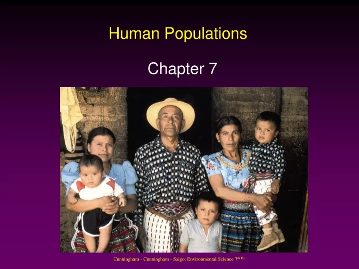 human populations