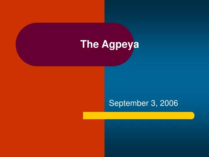 the agpeya