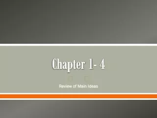 Chapter 1- 4