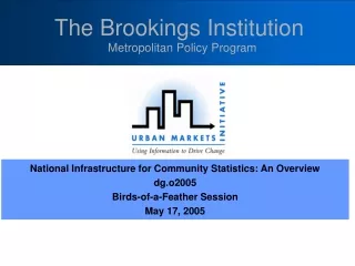 Metropolitan Policy Program