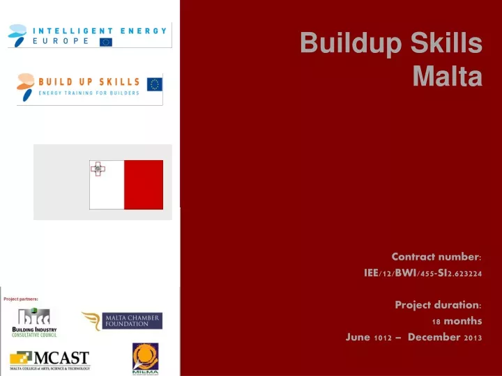 buildup skills malta