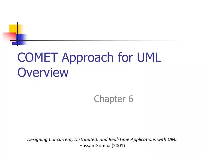 comet approach for uml overview