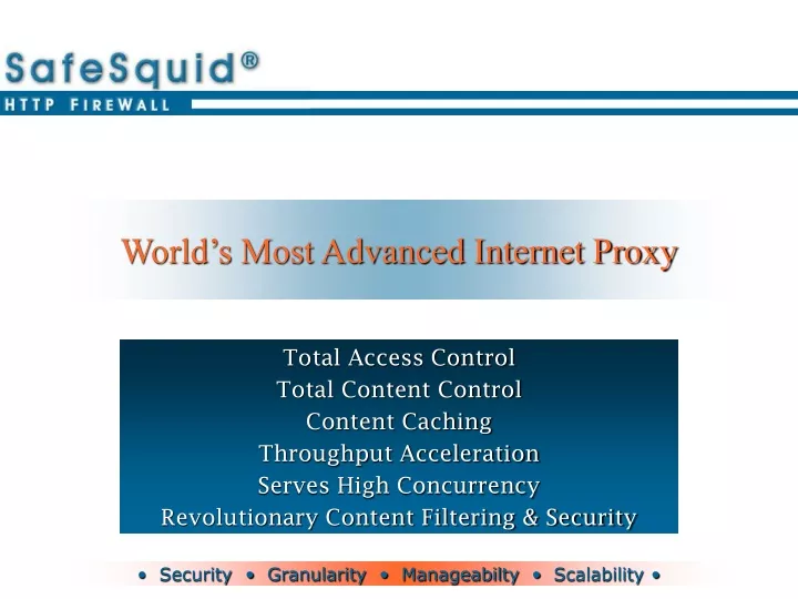 world s most advanced internet proxy