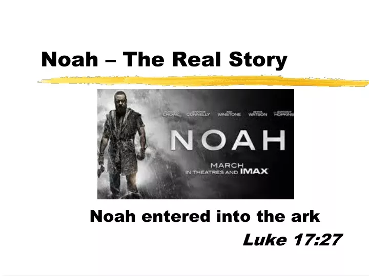 noah the real story
