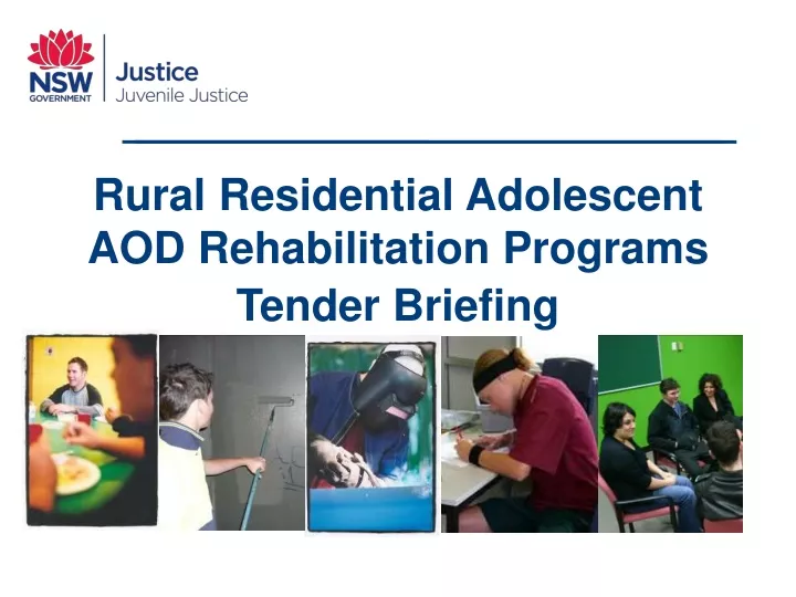 rural residential adolescent aod rehabilitation