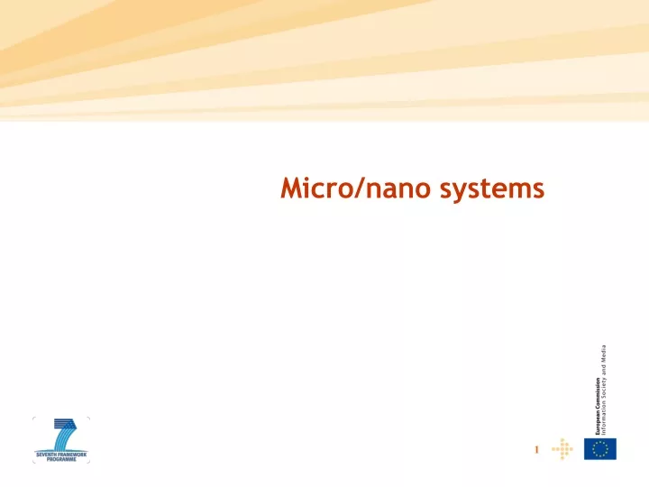 micro nano systems