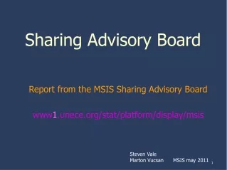 Sharing Advisory Board