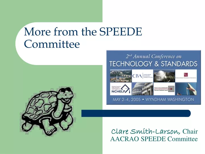 more from the speede committee