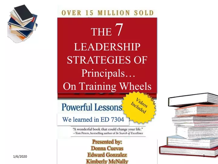 the 7 leadership strategies of principals