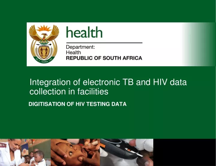 digitisation of hiv testing data