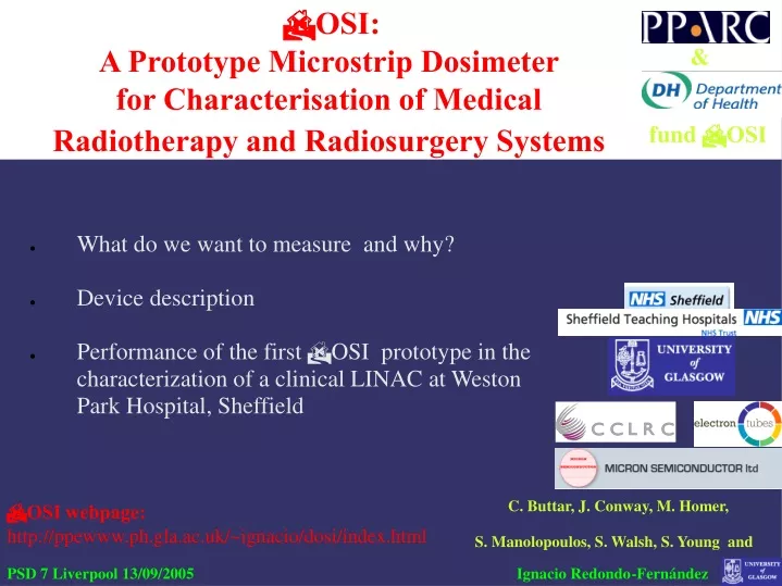 osi a prototype microstrip dosimeter