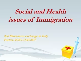 Social and Health issues of Immigration