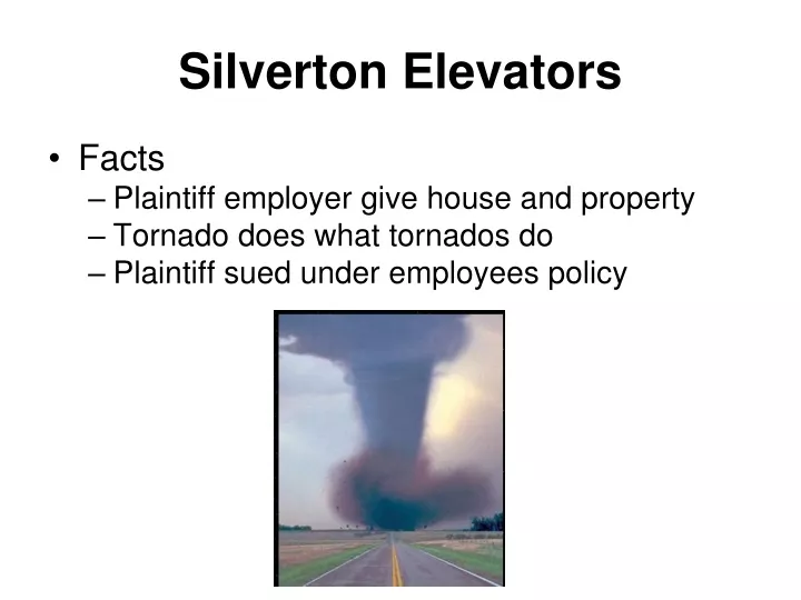 silverton elevators