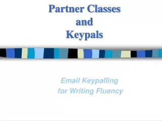 Partner Classes  and  Keypals
