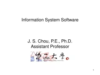 Information System Software