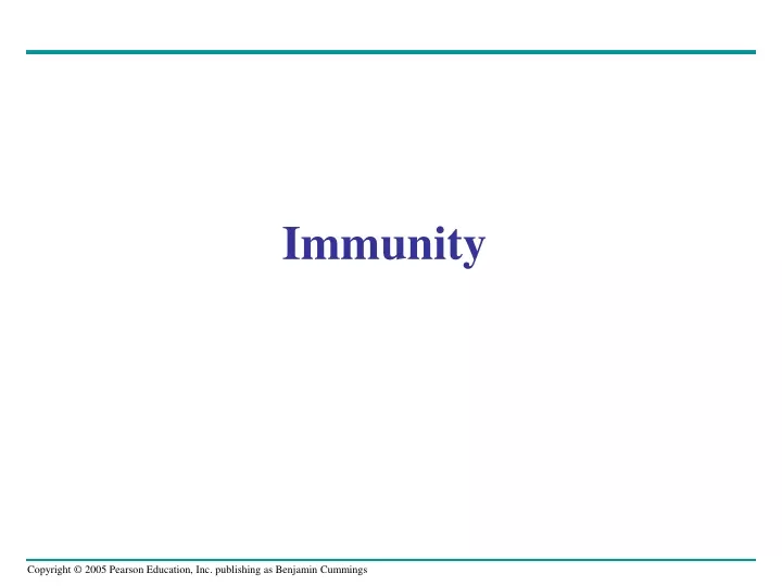 immunity