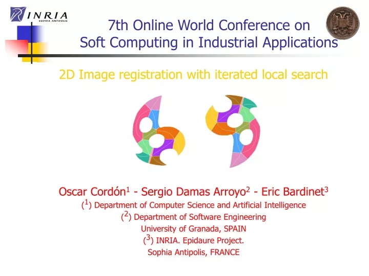 7th online world conference on soft computing in industrial applications
