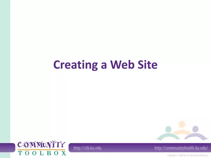 creating a web site