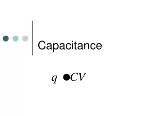 Capacitance