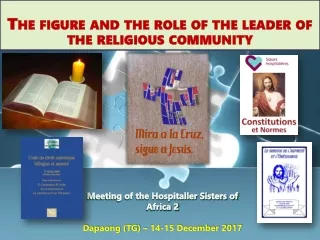 The figure and  the role  of the leader of the religious  community