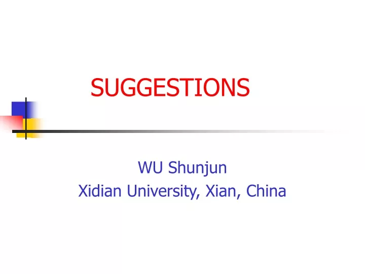 wu shunjun xidian university xian china
