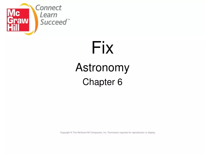 fix astronomy chapter 6
