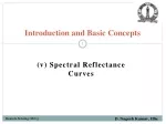 Spectral Reflectance Curves in Remote Sensing - slide 1