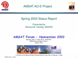 amsat ao e project