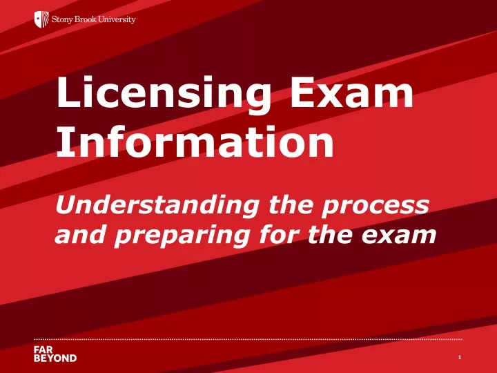 licensing exam information understanding the process and preparing for the exam