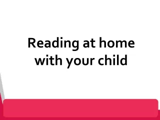 Reading at home with your child