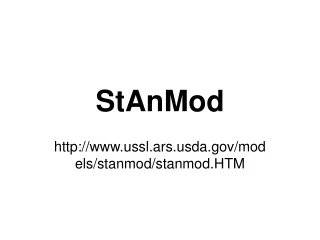 StAnMod