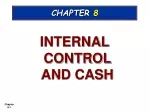 Managing Cash Controls: Principles and Procedures - slide 1
