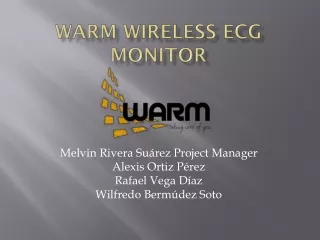 WARM Wireless ECG Monitor