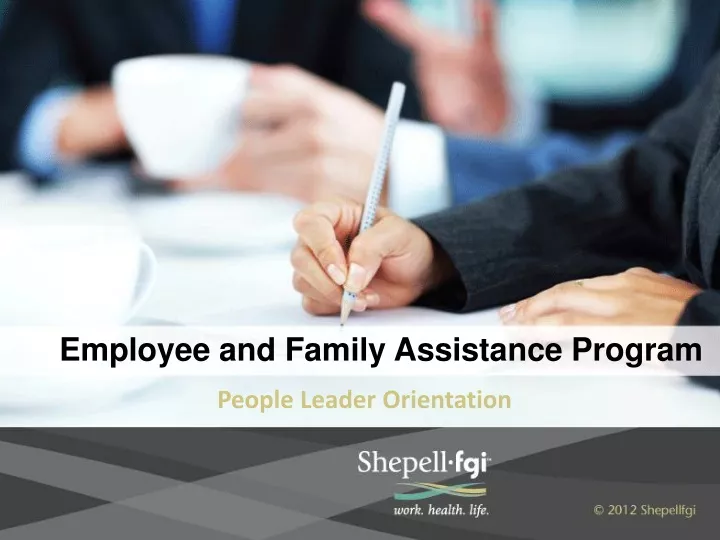 Employee and Family Assistance Program