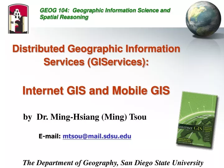 geog 104 geographic information science