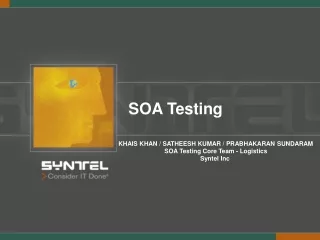 SOA Testing