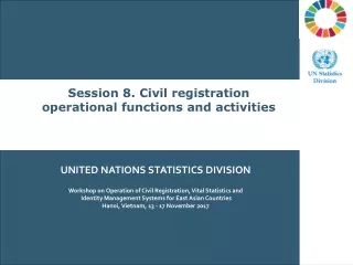 Civil Registration Process: Place, Time, Cost, Late Registration