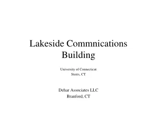 Lakeside Commnications Building
