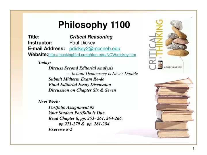 philosophy 1100